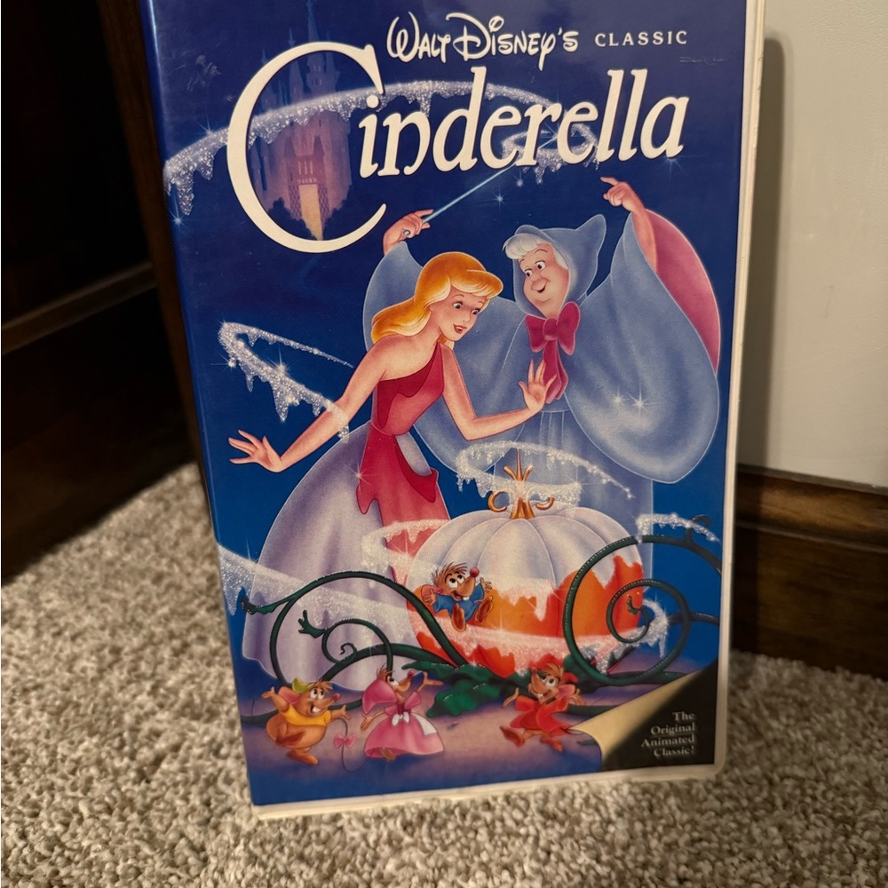 Black Diamond Walt Disney's Cinderella VHS